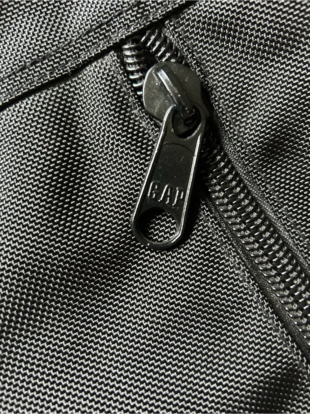 Vintage Y2K Gap Black Nylon Messenger Crossbody Top Handle Techwear Gear Bag